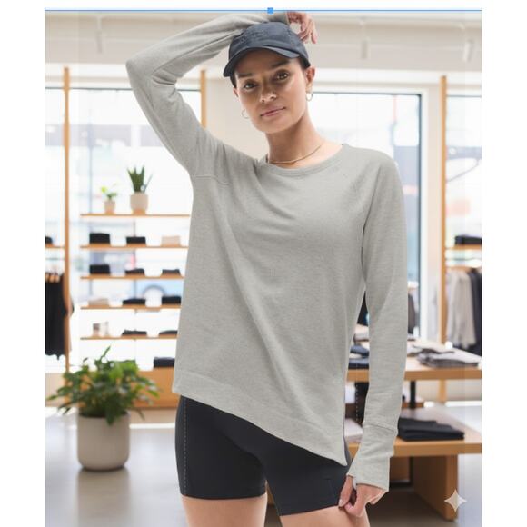 Athleta Womens L Athleisure Sustainable Coaster Luxe Recover Pullover Sweatshirt - Picture 2 of 14